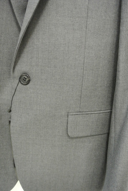 2014 A/W LITHIUM HOMME GREY MOHAIR WOOL PEAKED SHORT 1B-JKT M-GREY