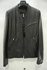 2014 A/W LITHIUM HOMME LEATHER　SINGLE RIDERS〈NEW CLASSIC LINE〉 BLACK