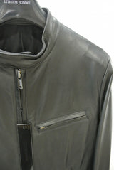 2014 A/W LITHIUM HOMME LEATHER　SINGLE RIDERS〈NEW CLASSIC LINE〉 BLACK
