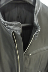 2014 A/W LITHIUM HOMME LEATHER　SINGLE RIDERS〈NEW CLASSIC LINE〉 BLACK