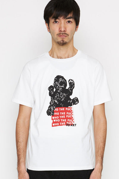 2019 A/W NUMBER (N)INE 3D soft texture_T-SHIRT