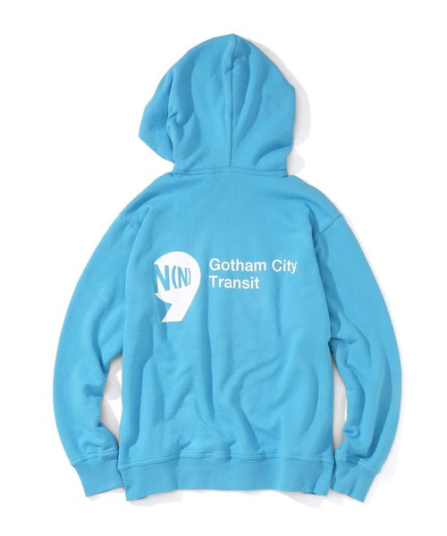 2020 A/W NUMBER (N)INE N(N) Gotham City Transit HOODY SWEATSHIRT/n(n) ゴッサムシティ トランジット パーカー