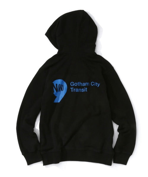 2020 A/W NUMBER (N)INE N(N) Gotham City Transit HOODY SWEATSHIRT/n(n) ゴッサムシティ トランジット パーカー