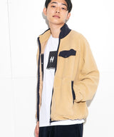 2020 A/W NUMBER (N)INE JERSEY FLEECE PATCH POCKET BLOUSON