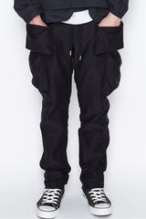 2016 A/W NUMBER (N)INE BOX POKET PANTS_KNIT TWILL NAVY
