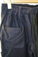 2016 A/W NUMBER (N)INE BOX POKET PANTS_KNIT TWILL NAVY