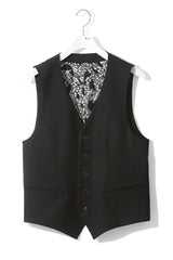 2016 A/W NUMBER (N)INE VEST BLACK