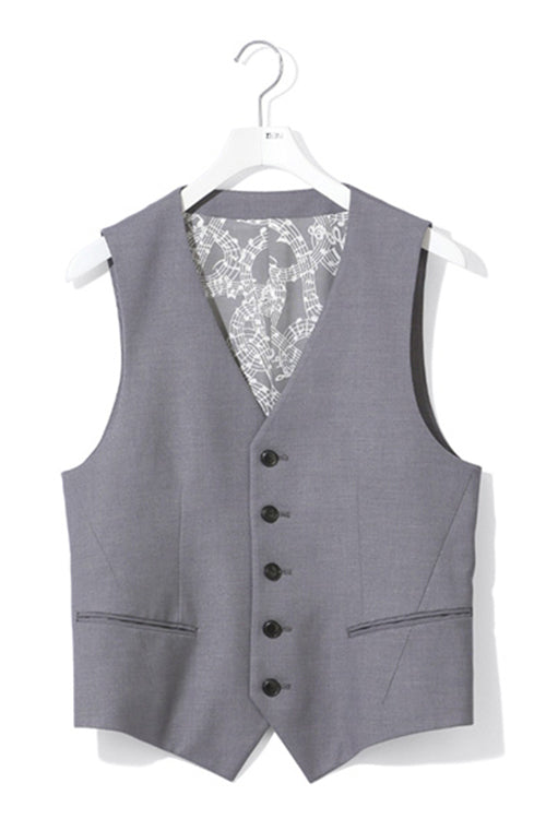 2016 A/W NUMBER (N)INE VEST GRAY
