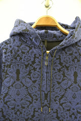 2014 A/W GalaabenD アラベスクキルト ジャガードparka 70/C.BLUE×BLACK