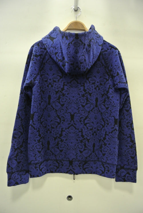 2014 A/W GalaabenD アラベスクキルト ジャガードparka 70/C.BLUE×BLACK