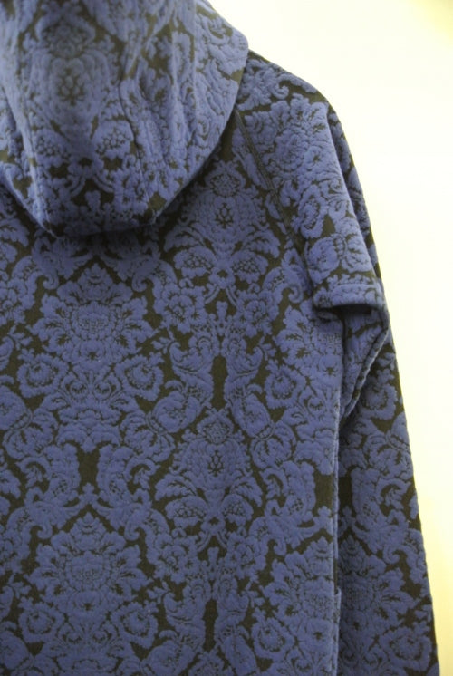 2014 A/W GalaabenD アラベスクキルト ジャガードparka 70/C.BLUE×BLACK