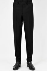 2025 A/W LAD MUSICIAN WOOL GABARDINE SLIM SLACKS
