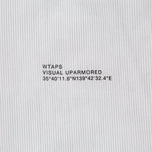 2025 A/W WTAPS SCOUT 02 / LS / COTTON. BROADCLOTH. TEXTILE