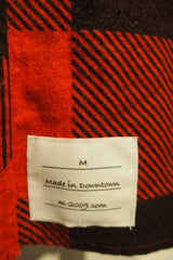 2015 A/W M / original buffalo check shirts (red) 