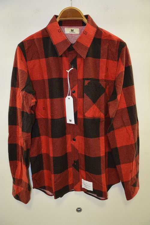 2015 A/W M / original buffalo check shirts (red) 