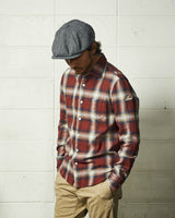 2020 A/W TMT HERRINGBONE OMBRE PLAID SHIRTS (TSHF2004)