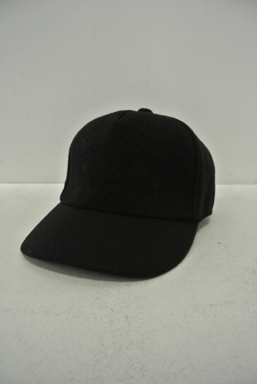 2014 A/W TMT WOOL CAP BLACK