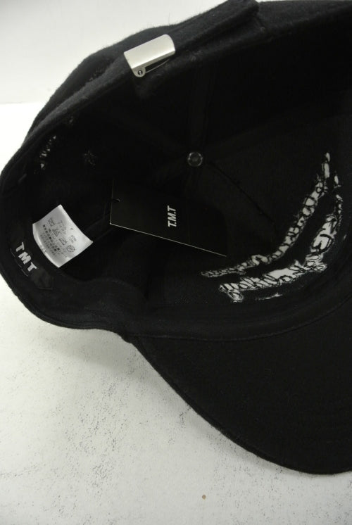 2014 A/W TMT WOOL CAP BLACK