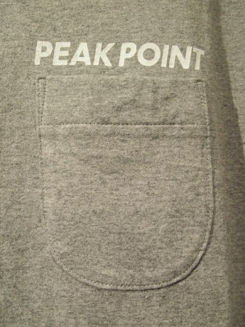 2018 A/W M crew neck pocket t-shirts (PEAK POINT)