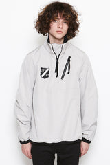 2017 A/W NUMBER (N)INE PULLOVER JACKET_STRETCH NYLON_EMBLEM    