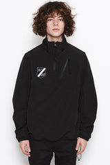 2017 A/W NUMBER (N)INE PULLOVER JACKET_STRETCH NYLON_EMBLEM    