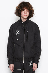 2017 A/W NUMBER (N)INE ZIPU UP BLOUSON _EMBLEM   