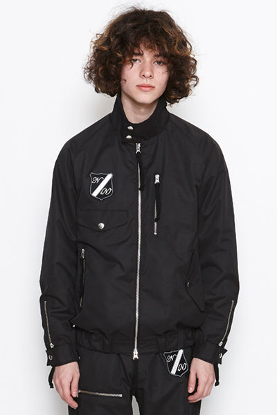 2017 A/W NUMBER (N)INE ZIPU UP BLOUSON _EMBLEM   