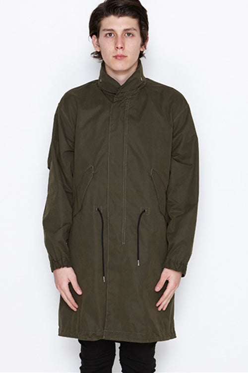 2016 A/W NUMBER (N)INE MODS COAT OLIVE