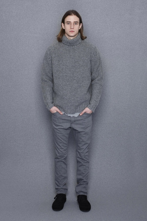 2015 A/W NUMBER (N)INE Turtle Neck BLACK