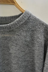 2016 A/W NUMBER (N)INE CREW NECK SWEATER GRAY