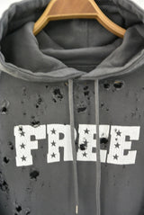 2016 A/W M broken pullover parka (FREE) black