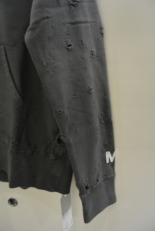 2016 A/W M broken pullover parka (FREE) black
