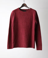 2018 A/W LOUNGE LIZARD RACCOON FOX KNIT PULLOVER