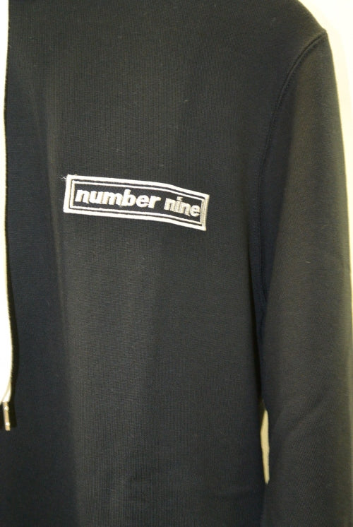2016 A/W NUMBER (N)INE HOODED PARKA_number nine BLACK