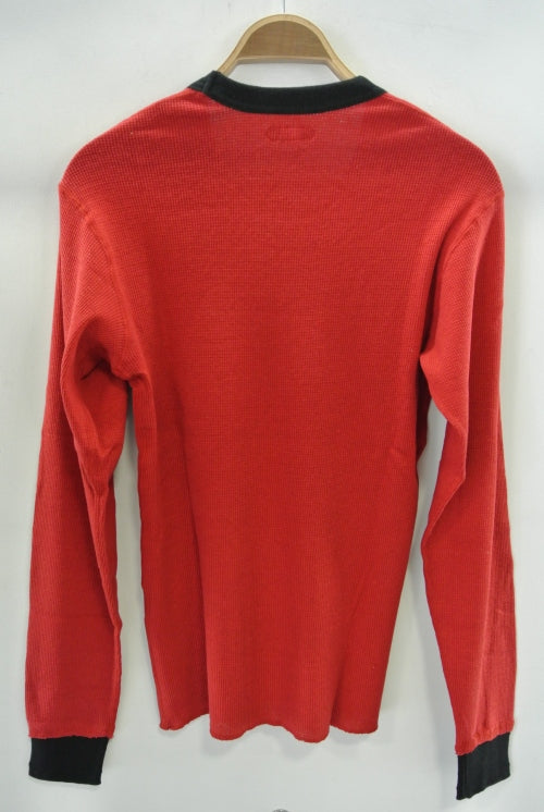 2014 A/W TMT L/SL COLOR COMBINATION WAFFLE RED