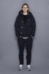 2015 A/W NUMBER (N)INE Hooded Box Packet Jacet KHAKI