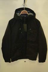 2015 A/W NUMBER (N)INE Hooded Box Packet Jacet BLACK