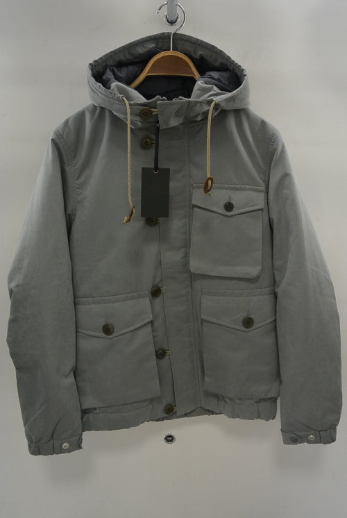 2015 A/W NUMBER (N)INE Hooded Box Packet Jacet KHAKI