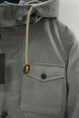 2015 A/W NUMBER (N)INE Hooded Box Packet Jacet KHAKI