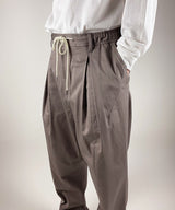 2021 A/W NUMBER (N)INE BOX TUCK WIDE TAPERED PANTS