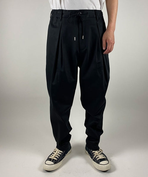 2021 A/W NUMBER (N)INE BOX TUCK WIDE TAPERED PANTS