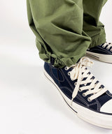 2021 A/W NUMBER (N)INE WIDE-LEG COTTON-NYLON RIPSTOP CARGO TROUSERS