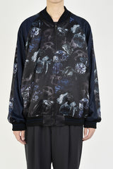 2020 A/W LAD MUSICIAN FLOWER SKULL REVERSIBLE BLOUSON