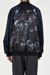 2020 A/W LAD MUSICIAN FLOWER SKULL REVERSIBLE BLOUSON