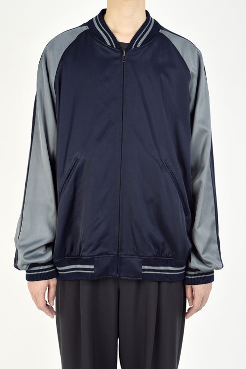 2020 A/W LAD MUSICIAN FLOWER SKULL REVERSIBLE BLOUSON