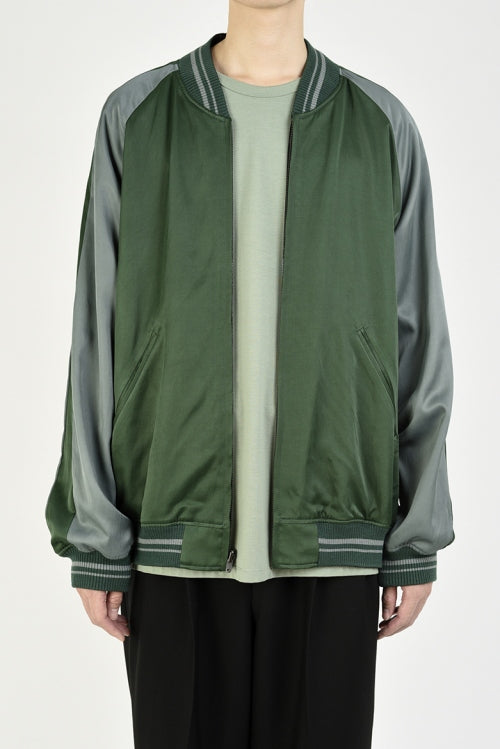 2020 A/W LAD MUSICIAN FLOWER SKULL REVERSIBLE BLOUSON