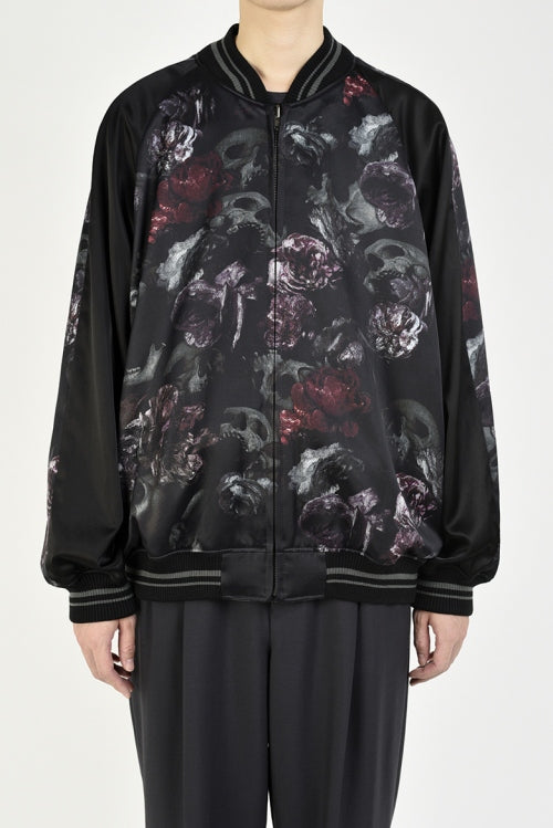 2020 A/W LAD MUSICIAN FLOWER SKULL REVERSIBLE BLOUSON