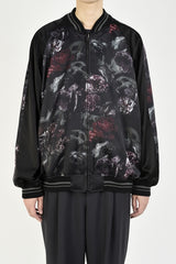 2020 A/W LAD MUSICIAN FLOWER SKULL REVERSIBLE BLOUSON