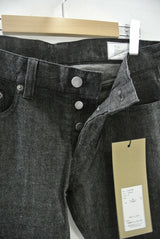 2014 A/W JAMA RICO 13.5OZ STRETCH DENIM SKINNY DENIM PANTS WASH BLACK