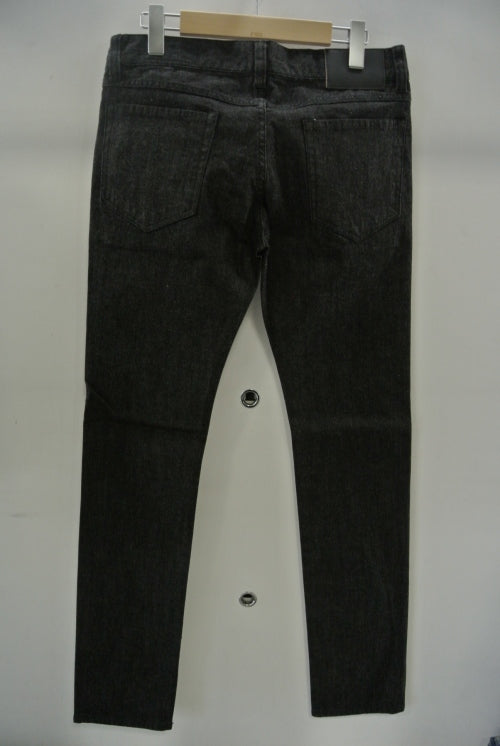 2014 A/W JAMA RICO 13.5OZ STRETCH DENIM SKINNY DENIM PANTS WASH BLACK